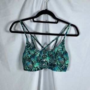 Tropical Print Women's swimsuit top